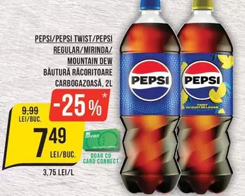 Pepsi - PEPSI/PEPSI TWIST/PEPSI REGULAR/MIRINDA/MOUNTAIN DEW