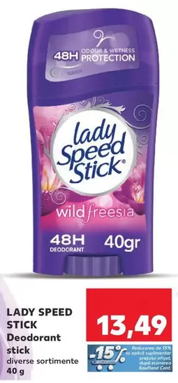 Deodorant stick