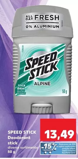 Deodorant stick