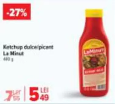 Ketchup dulce/picant