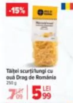 Taitei scurțillungi cu ouă
