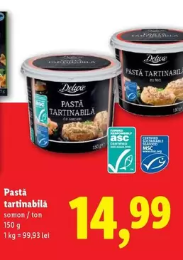 Pastă tartinabilă