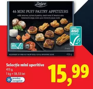 Selecție mini aperitive