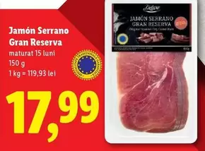 Jamón Serrano Gran Reserva