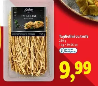 Tagliolini cu trufe