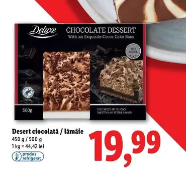 Desert ciocolată / lămâie