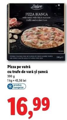 Frozen - Pizza pe vatrá cu trufe de vară și șuncă