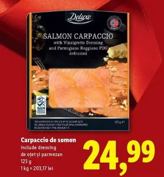 Carpaccio de somon