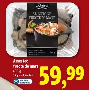 Amestec fructe de mare