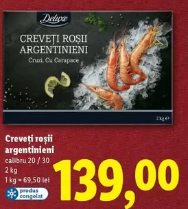 Creveți roșii argentinieni