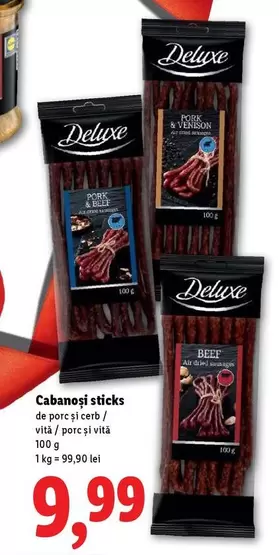 Cabanosi sticks