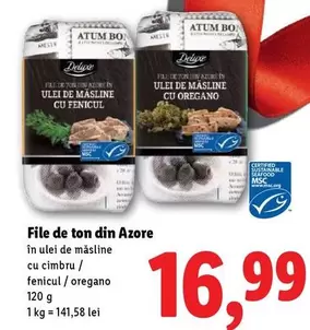 File de ton din Azore