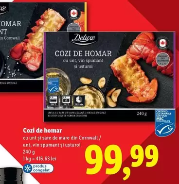 Cozi de homar