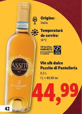 Alb - Passito di Pantelleria