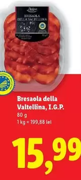 Bresaola della Valtellina, I.G.P.