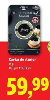Caviar de sturion