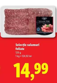 Selectie salamuri feliate