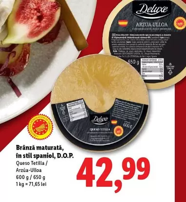 Queso Tetilla / Arzúa-Ulloa