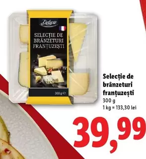 Selecție de brânzeturi franţuzeşti