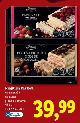 Prăjitură Pavlova