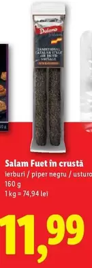 Salam Fuet în crustă