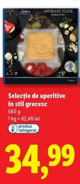 Selecție de aperitive în stil grecesc