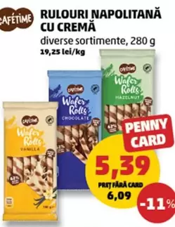 RULOURI NAPOLITANĂ CU CREMĂ