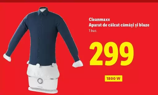 Aparat de călcat cămăși și bluze