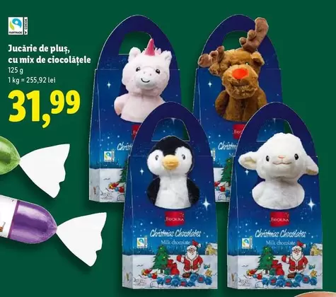 Jucărie de plus, cu mix de ciocoláțele