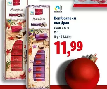 Bomboane cu marțipan