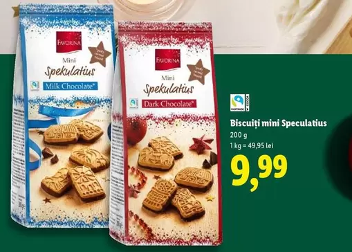 Biscuiti mini Speculatius