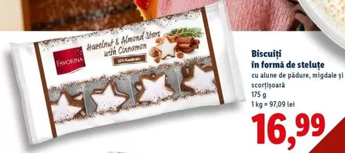 Biscuiti în formă de steluţe