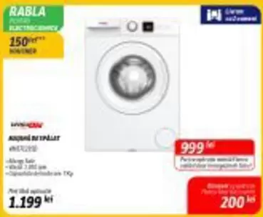 MAȘINĂ DE SPĂLAT WHC1210