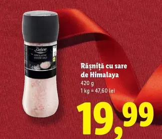 Râșniță cu sare de Himalaya