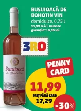 BUSUIOACĂ DE BOHOTIN VIN