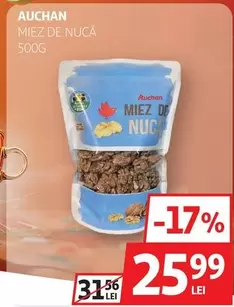Auchan - MIEZ DE NUCĂ
