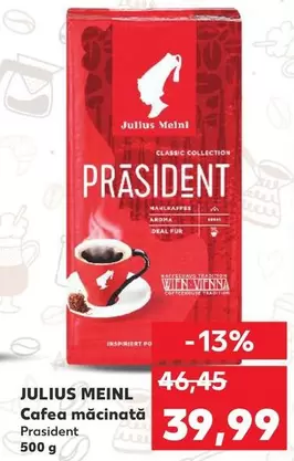 Cafea măcinată Prasident