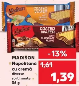 Napolitană cu cremă