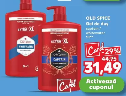 Gel de duş captain / whitewater