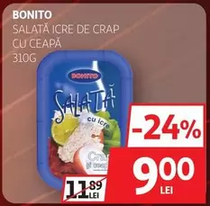 SALATĂ ICRE DE CRAP CU CEAPĂ