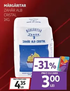 Alb - ZAHĂR ALB CRISTAL