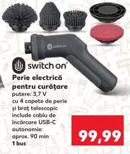 Perie electrică pentru curăţare