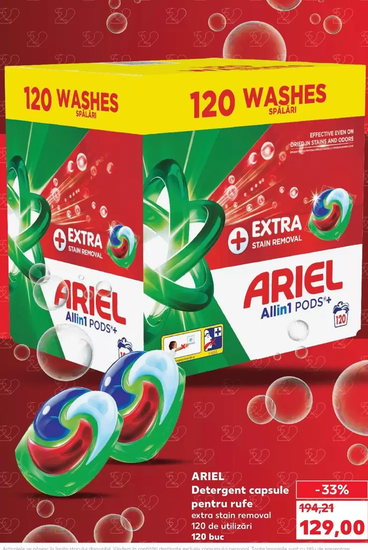 Ariel - Detergent capsule pentru rufe