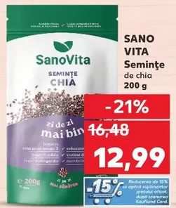 Sano Vita - Seminţe de chia
