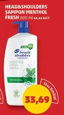 ŞAMPON MENTHOL FRESH