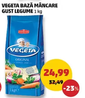 BAZĂ MÂNCARE GUST LEGUME