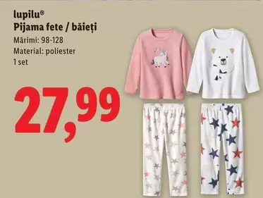 Pijama fete / băieți