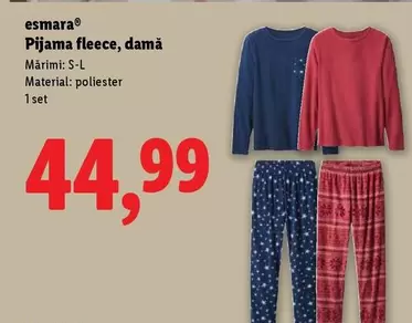 Pijama fleece, damă