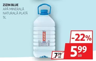 APĂ MINERALĂ NATURALĂ PLATĂ