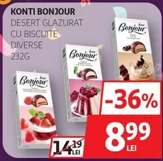 DESERT GLAZURAT CU BISCUITE